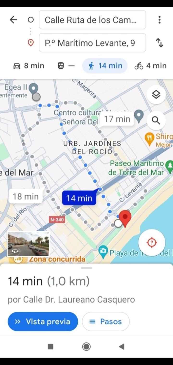 Fastastico Apto Torre Del Mar Parking Wi-Fi ภายนอก รูปภาพ